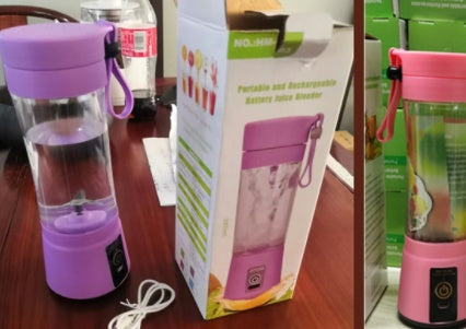 Portable USB Blender – Rechargeable Mini Smoothie Maker